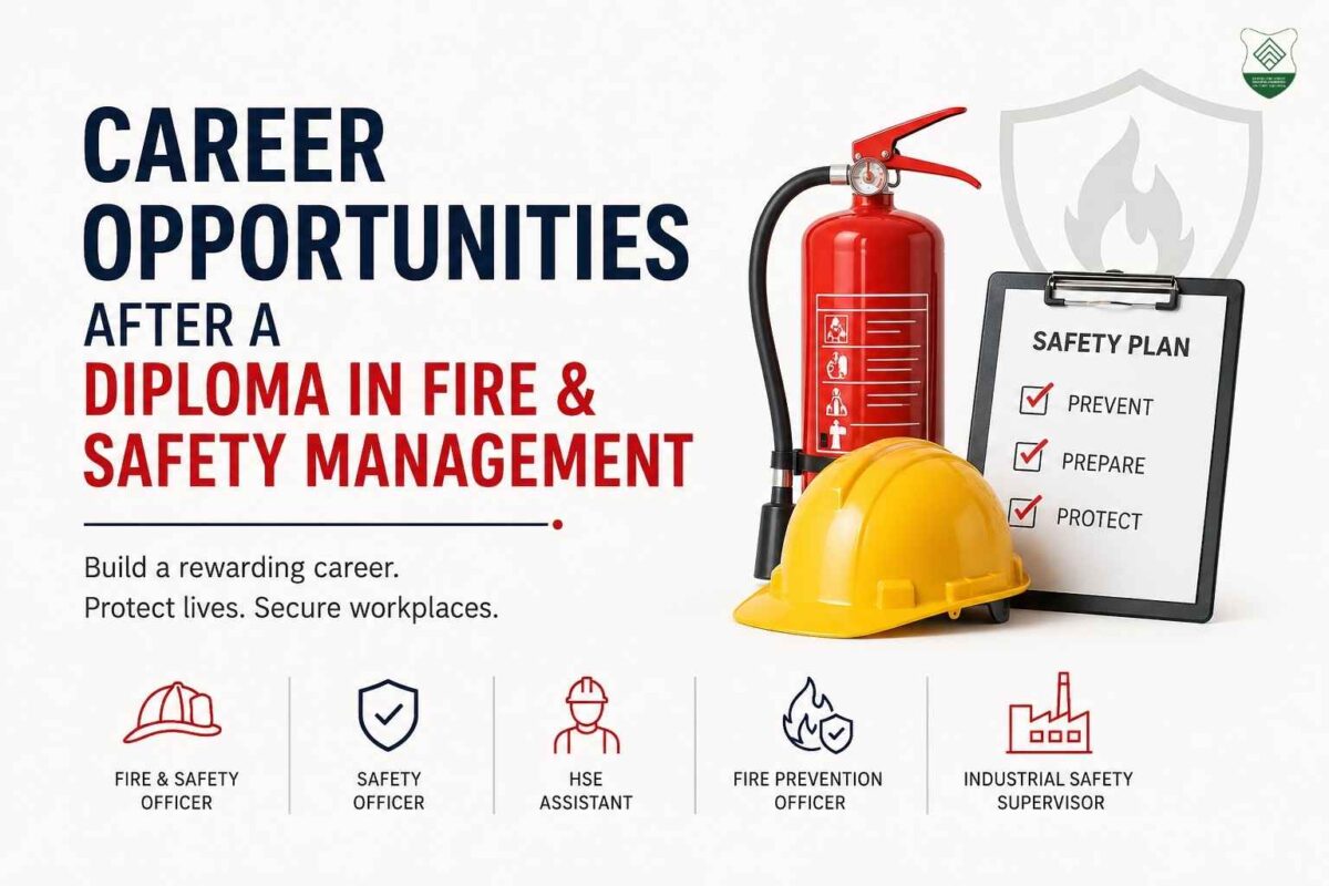 Career Opportunities After a Diploma in Fire & Safety Management